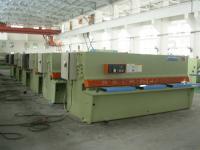 China Motorized Hydraulic Guillotine Shear , Hydraulic Sheet Metal Shear factory