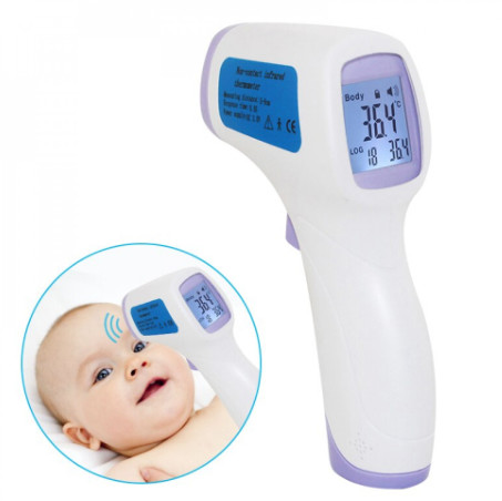 Quality Handheld Non Contact Infrared Thermometer For Rapid Flu Safety Investigation for sale