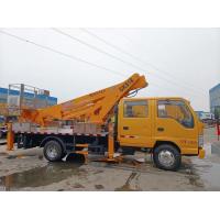 Quality Isuzu 22m Hydraulic Aerial Work Platform Truck Man Lift Telescope 360°Turn for sale
