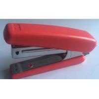 China Red Color 10 Sheets Paper Available #10 staple Plastic And Metal Material Stapler factory