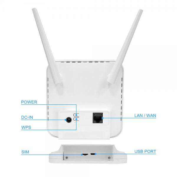 Quality Home Olax Ax6 Pro 300Mbps Cat4 4000mah Wireless 4G LTE CPE Wifi Router for sale