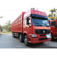 Quality 12 Wheels LHD Euro2 336HP Cargo Stake Body Truck / Livestock Container Truck for sale