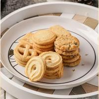 China HACCP Healthy Butter Tea Cookies Biscuit Rich In Protein Custom Private Label factory