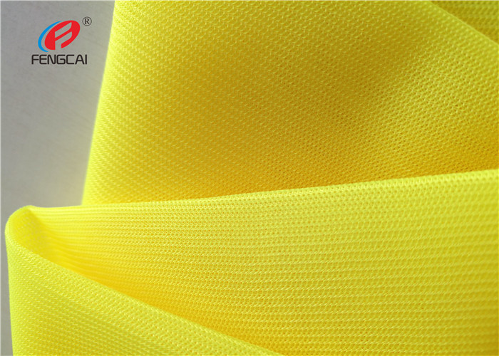 China 100gsm Yellow orange 100% Polyester Oxford Fluorescent Material Fabric For Safety Wear factory