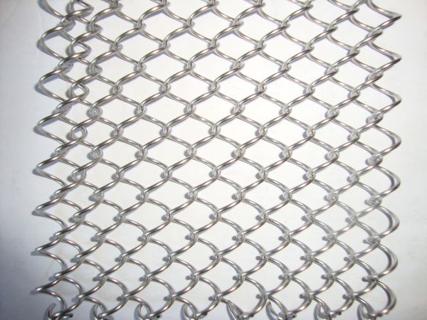 stainless steel metal drapery with 7mm opening