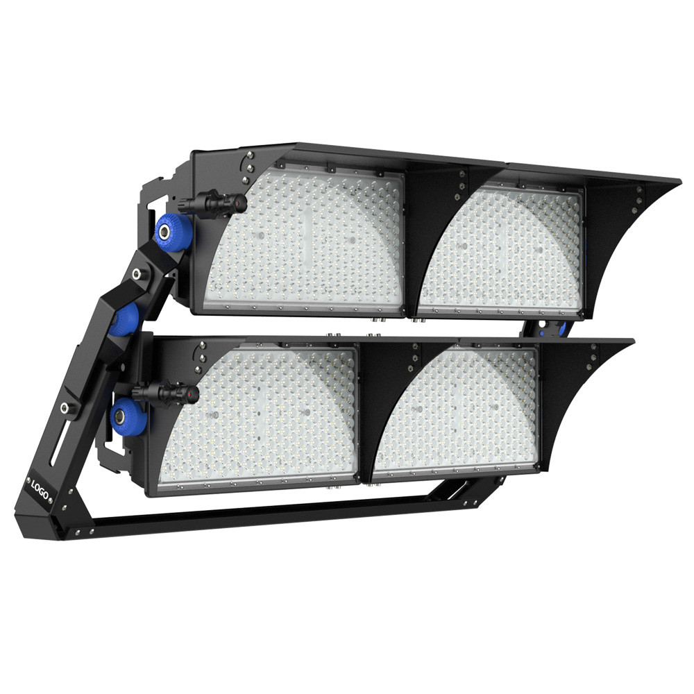 China Durable LED Stadium Floodlights 150lm/ W 2000W LED Flood Light For Football Field factory