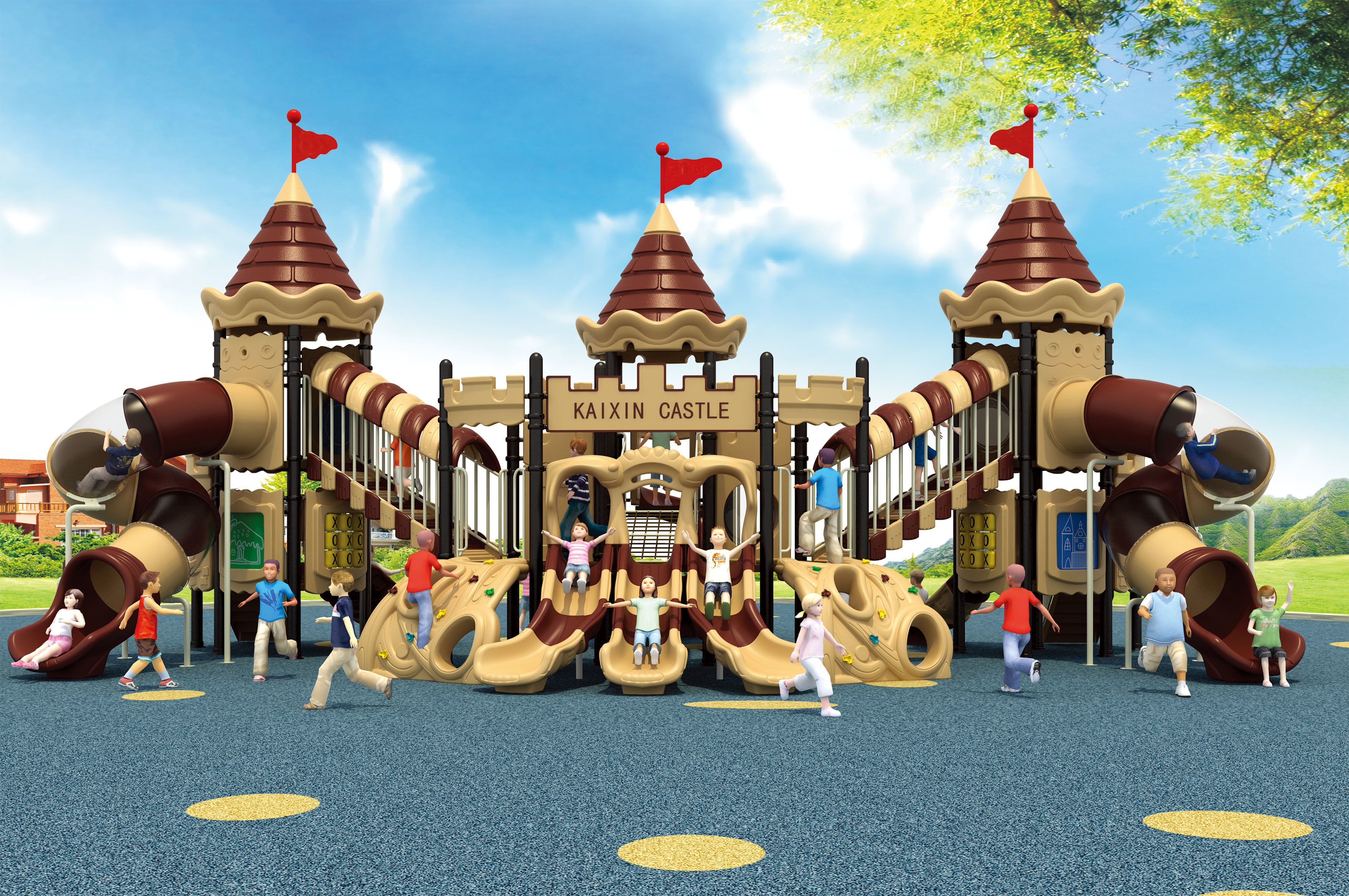China children outdoor play equipment,outdoor playsets for kids,backyard playsets factory
