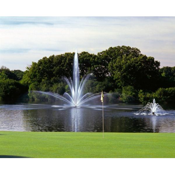 Quality 6m High Spray 1000mm SS304 Floating Musical Fountain Project for sale