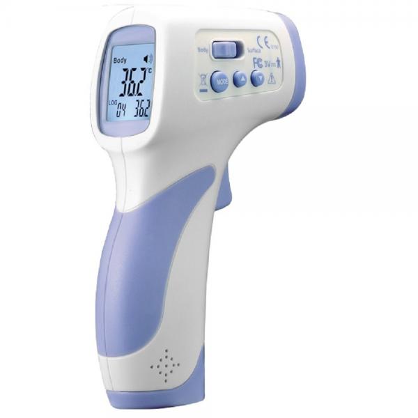 Quality Handheld No Touch Forehead Thermometer / Digital Ear And Forehead Thermometer for sale