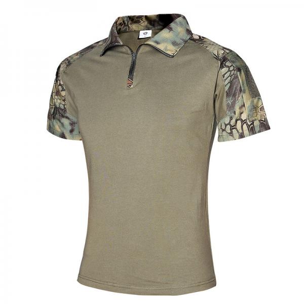 Quality Green Python Camouflage Military Tactical Shirts S-5XL Woodland Frog Gear for sale