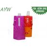 China Vivid Color Squeeze Spout Pouch Packaging 250ml Drinking For Smoothies factory
