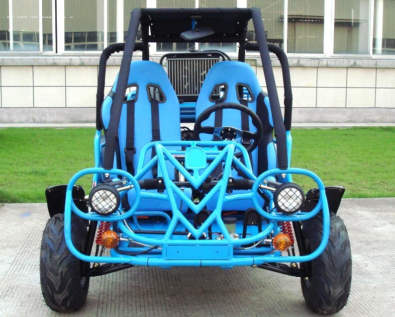 China 250cc Go Kart Buggy Double A Arm / Single A - Arm With CVT Reverse / Road Tyre factory