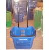 China Colorful Shopping Hand Baskets With Wheels factory