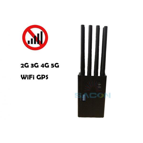 Quality 2G 3G 4G WiFi 8 Antennas 20m Mobile Phone Blocker Jammer for sale