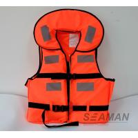 China New Working Life Vest Marine Life Jacket Foam Personal Floating Vest factory