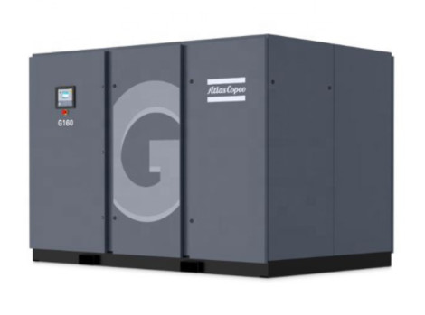 Quality 250kw 60hz Oil Injected Rotary Atlas Screw Air Compressor Ga250+ for sale