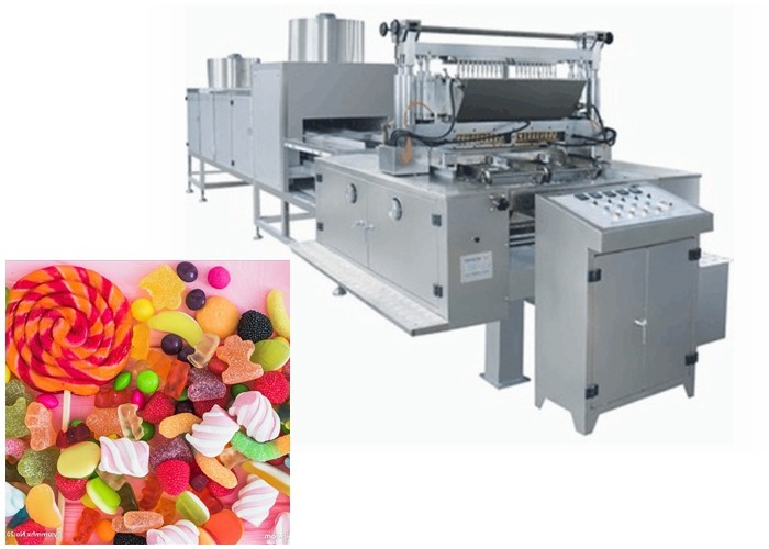 China Jelly Bean Candy Making Machine Depositing Production Line factory