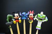 China Various Styles Disney Character Figures Bamboo Ear Pick For Souvenir factory