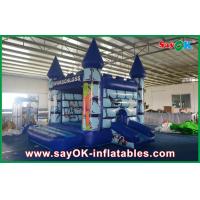 China Durable PVC Inflatable Bounce Castle House Funny Halloween Pumpkin For Kids Bounce House Rentals factory