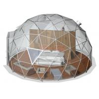 China Outdoor Transparent 4 m Geodesic dome tent Bubble Camping Tent With A View Of The Stars Steel Pipes factory