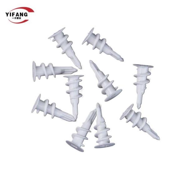 Quality High Rigidity Plastic Wall Anchors Gyprock Screw Plugs For Building Materials for sale