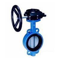 China EPMD Metal Seated Butterfly Valves Without Pin / Middle Line Wafer Type Butterfly Valve factory