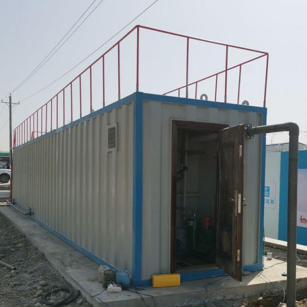 Quality Mbr Membrane Biological Reactor Low Maintenance 0.2-0.6Mpa Containerised Sewage Treatment for sale