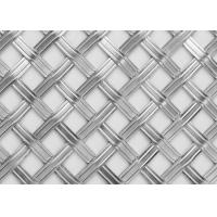 Quality Flat Wire Stainless Steel Partition For Architectural Woven Wire Mesh for sale
