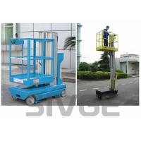 China Self Driven Hydraulic Lift Ladder 5m Working Height Dual Mast For Auto Stations for sale