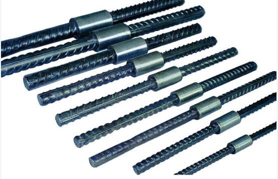 China HG Steel Bar Mechanical Rebar Couplers Steel Rod Sleeves Energy Saving factory