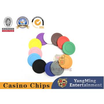 Quality Texas Roulette Casino Table 4g ABS Plastic Poker Chips With No Denomination for sale