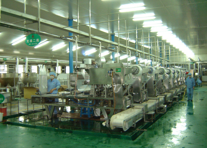 China Jelly Food Production Line , Food Product Packaging Machine High Efficiency factory