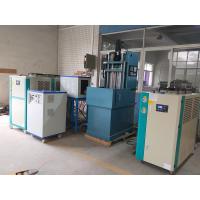 China R410A Refrigerant 10HP Air Cooled Water Chiller For 160KW Induction Heater factory