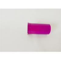 china RX Philips Small Plastic Vials Opaque Purple For Pills Easy Access / Storage