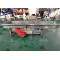 China SUS 316L Food Grade Rectangular Linear Vibrating Screen Separator For Jelly Bean factory