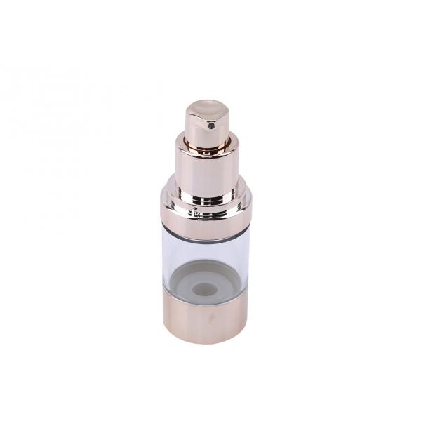 Quality Empty Transparent Airless Serum Pump Bottles Refillable And Reusable for sale