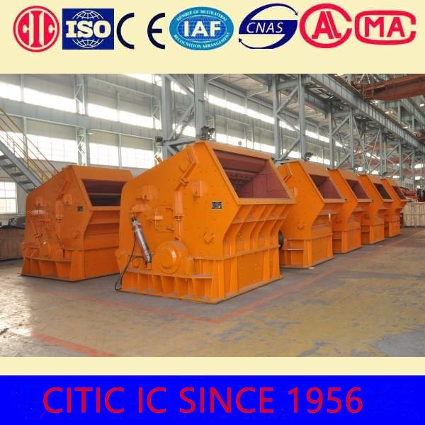 Quality High Capacity Seamless Link Stone Impact Crusher Machine for sale