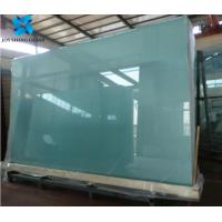 China Flat / Curved Laminated Safety Glass, Clear White Double Glazing Toughened Glass factory