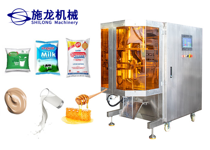 China 3kw 2500ml OPP Liquid Honey Pouch Packing Machine 60 Bags / Min factory