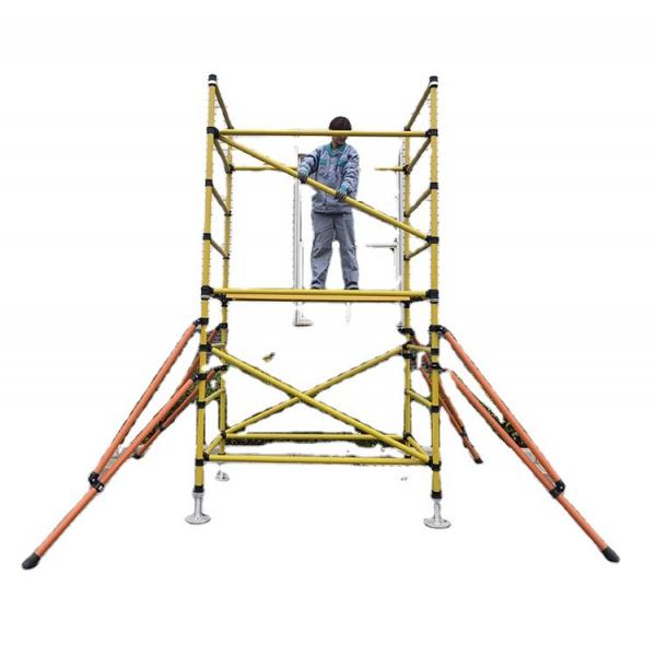 Quality Live Line Inspection Insulated Scaffolding / Safety Fully Insulated Platform for sale