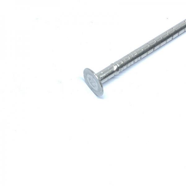 Quality 2.8MM X 40mm Hollow Shank Nails SUS304 Stainless Steel For Fibreboard for sale