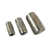 China Galvanized Carbon Steel Pipe Nipple For Furniture Polish Surface for sale