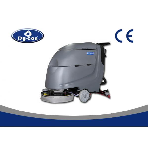Quality Black Color Hard Surface Floor Scrubber Washing Machine Walk Behind Heavy Duty for sale
