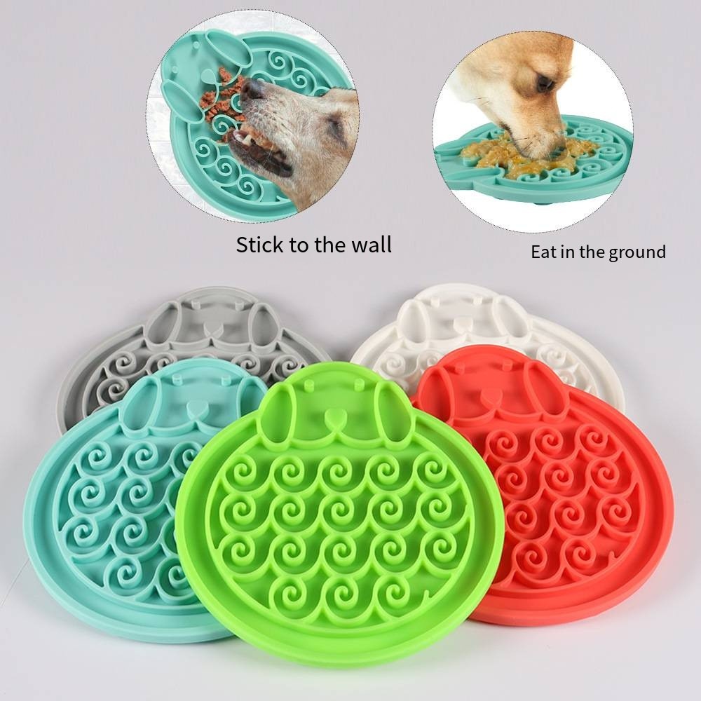 China Pets2go Silicone Pet Feeder Bowl Customizable Licking Mat for Cats Dogs factory