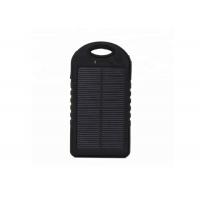 China Custom Logo Portable Solar Power Bank Waterproof Dual USB Mobile Phone Battery Charger for sale