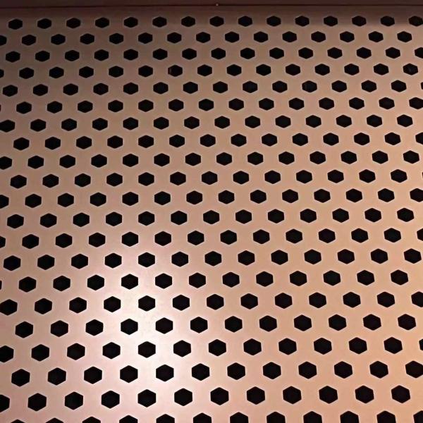 Quality Customized Brass Copper Perforated Metal Sheet for sale