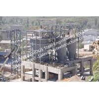 China Heavy Structural Steel Fabrication Concrete Mill Cement Production Line Clinker Silo Hopper Furnace for sale