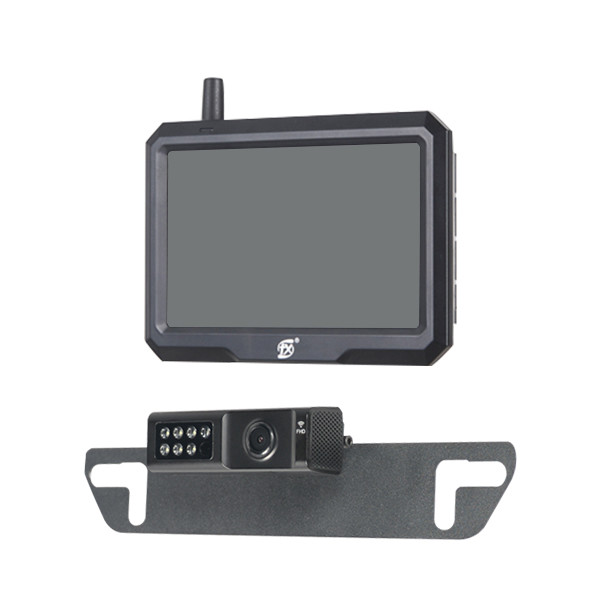 Quality 5 Inch Color Screen Wireless Backup Camera Monitor DVR Recording for sale