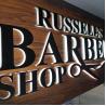 China Acrylic vacuum blister barber shop letter signage advertising light box sign board factory