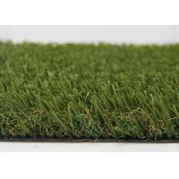 Quality Unique Fiber Shape Indoor Outdoor Carpet Grass Turf Green Artificial For City for sale